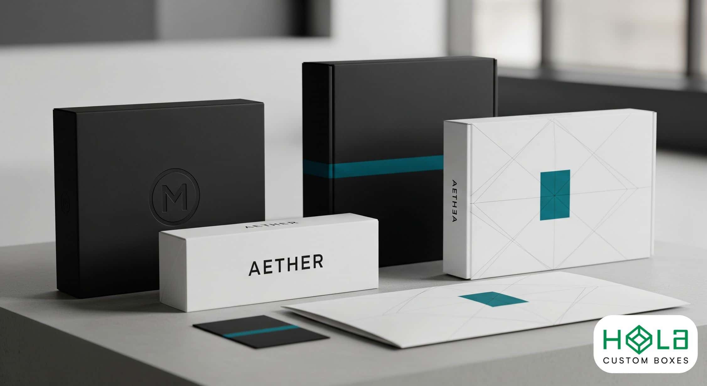 minimalist custom boxes